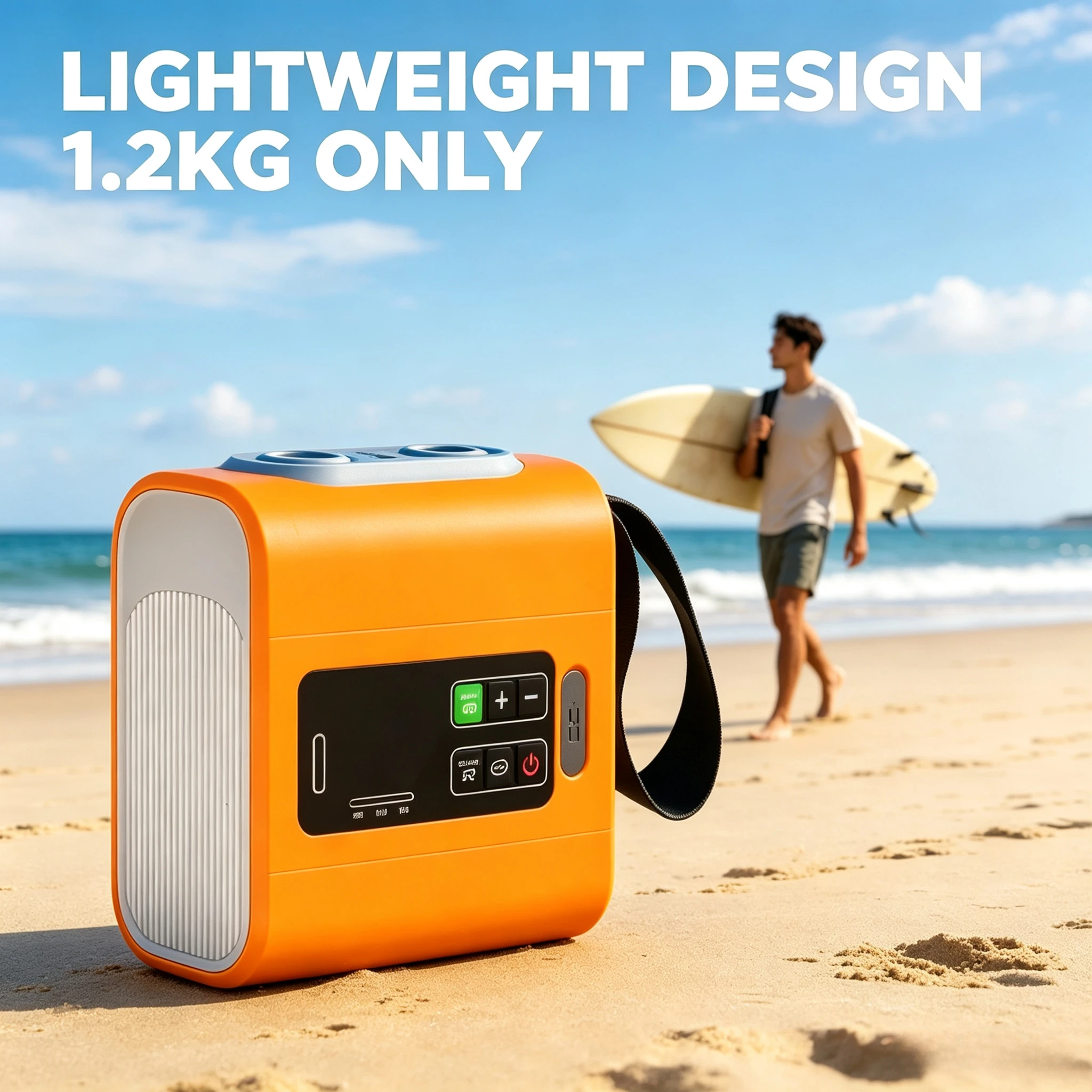 Fishing Kayak Sit On Top - Tragbare Outdoor-Camping-Luftpumpe SUP-Luftpumpe 22PSI Elektrische Luftpumpe