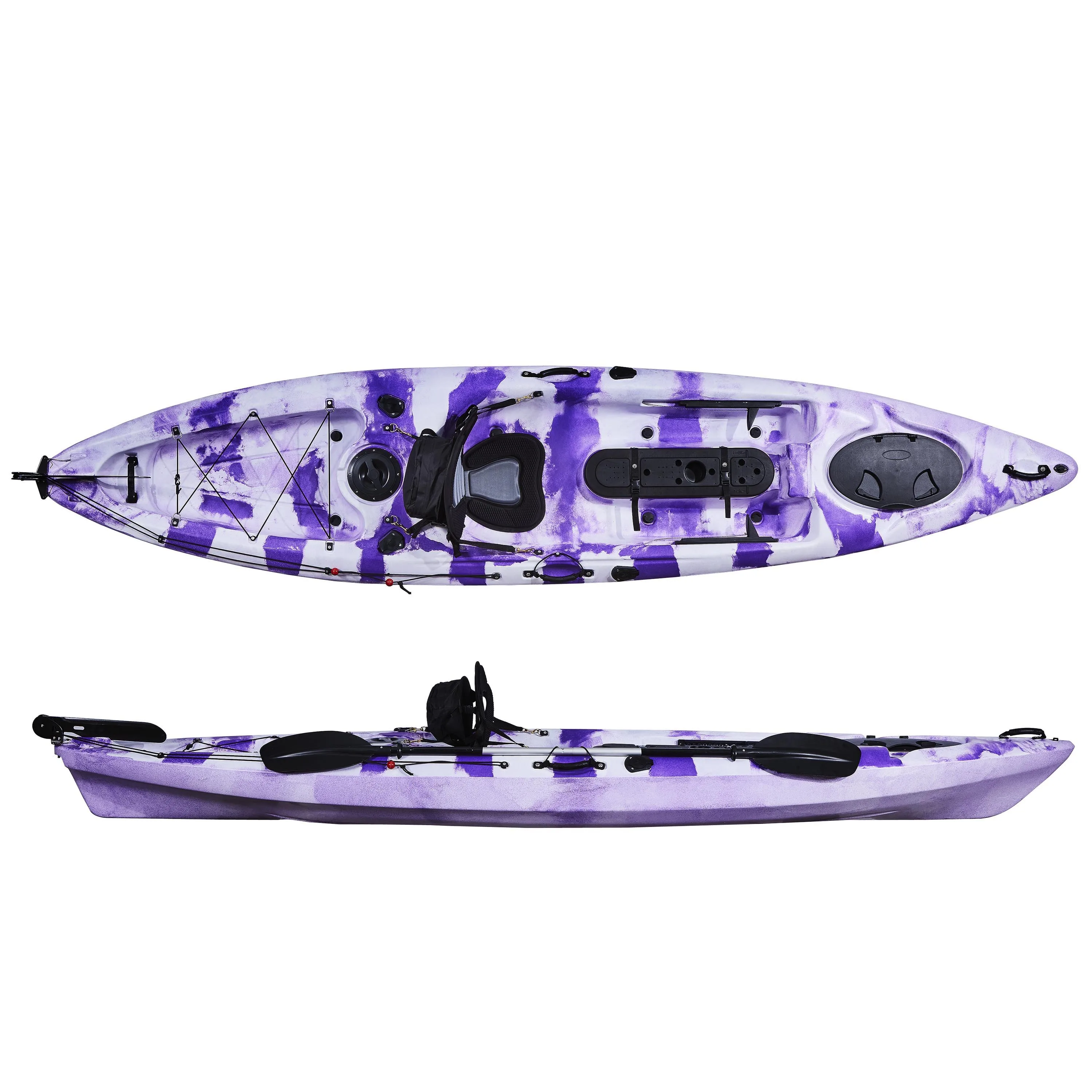 Fishing Kayak Sit On Top - 13ft 3,95 m Angel kajak 1
