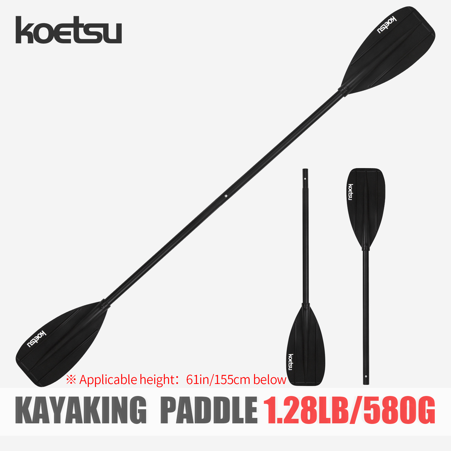 KOETSU Doppelköpfiges Kajakpad – Fishing Kayak Paddle Bewertung und Preis
